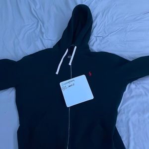 Polo Ralph Lauren Fleece Full-Zip Hoodie Black Size Large